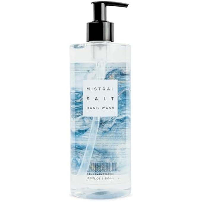 mistral MARBLES HAND WASH, SALT, 16.9 FL OZ - Image 1